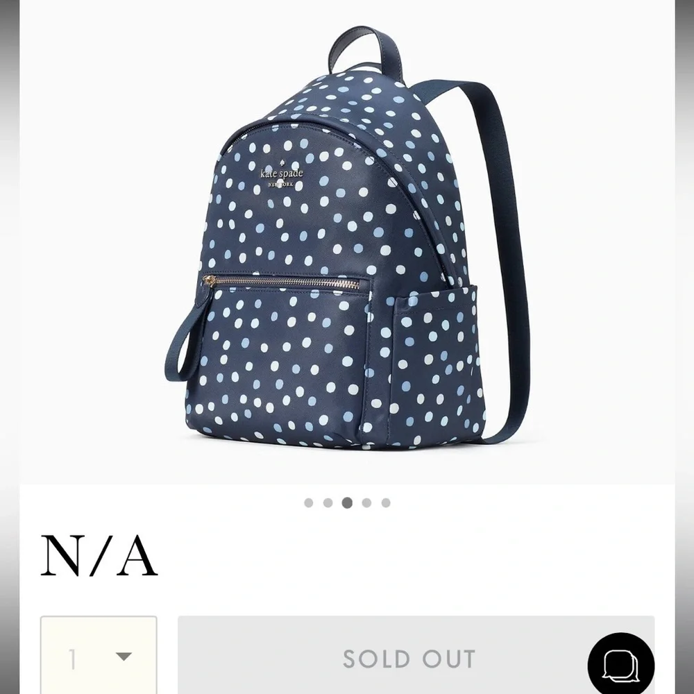 Kate Spade Chelsea Backpack, NEW! - Picture 9 of 12
